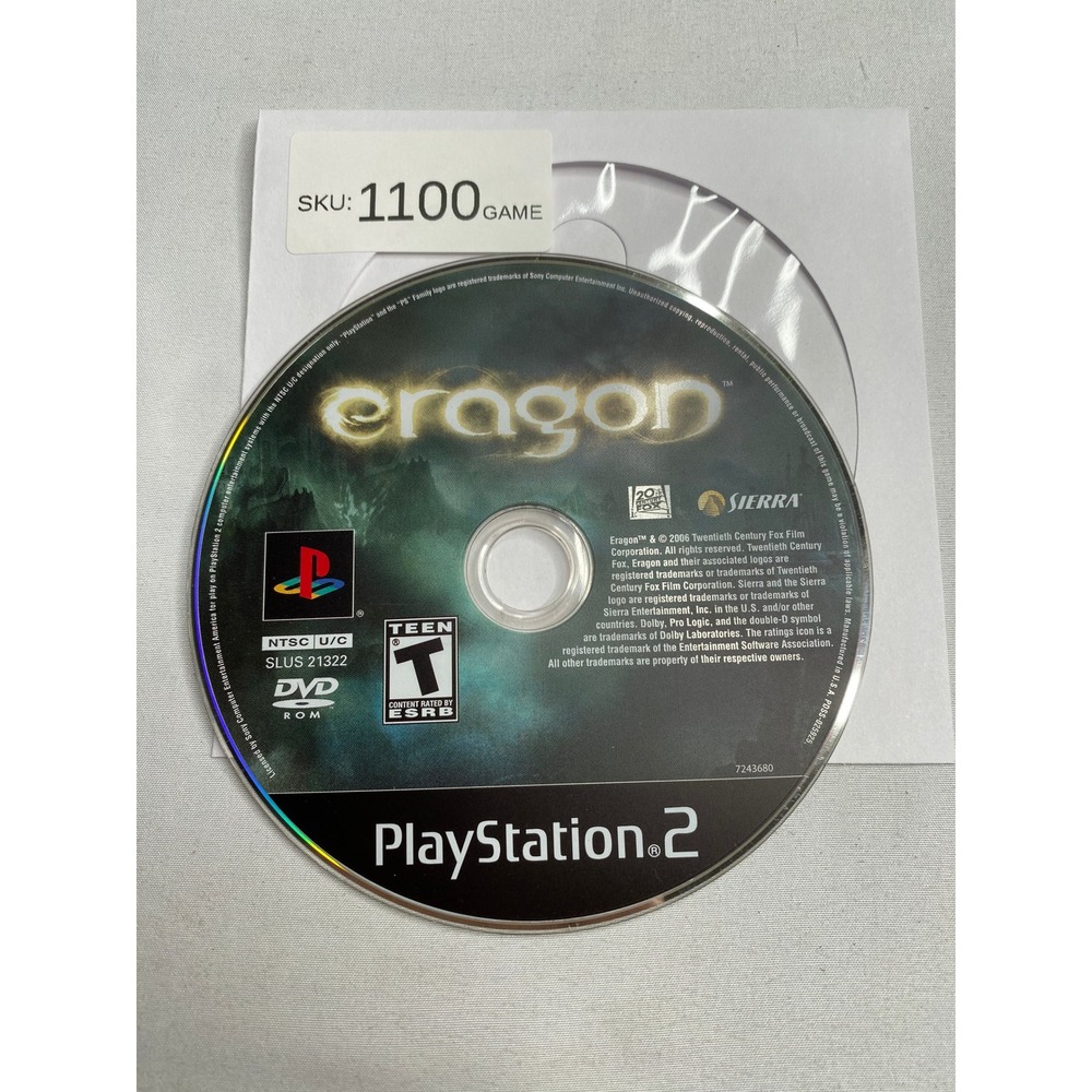 Eragon Sony PlayStation 2